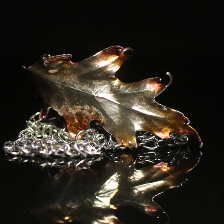 Кулон в серебре Love Alchemy, Красный дуб, фото 2